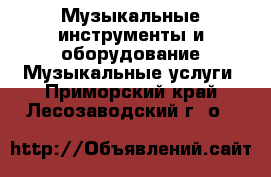 Музыкальные инструменты и оборудование Музыкальные услуги. Приморский край,Лесозаводский г. о. 